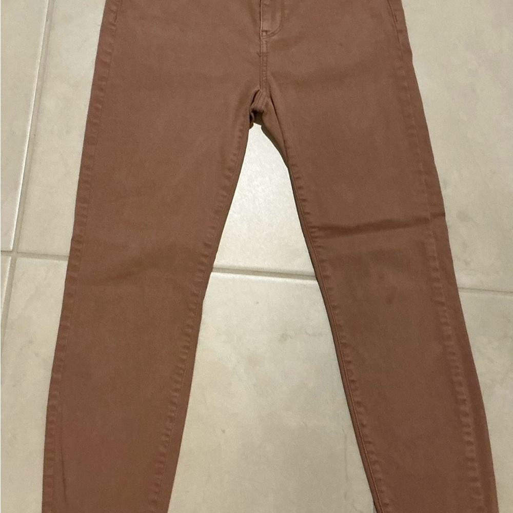 Buffalo Women's Cropped Jeans in Brown